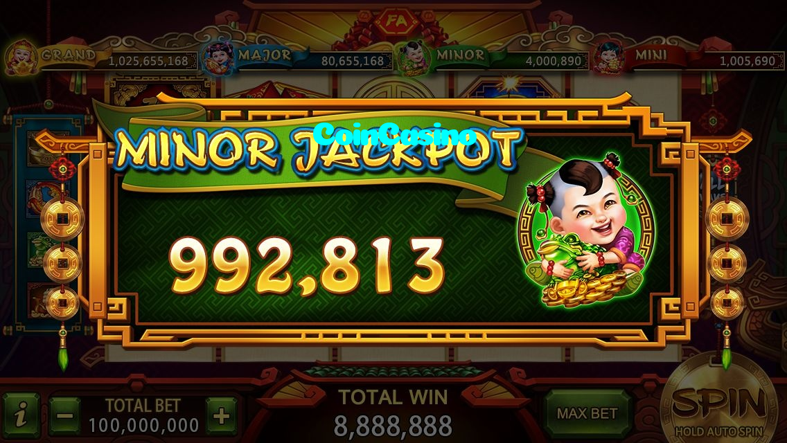 CoinCasino casino presented on mobile device in Pakistan with slots and live games